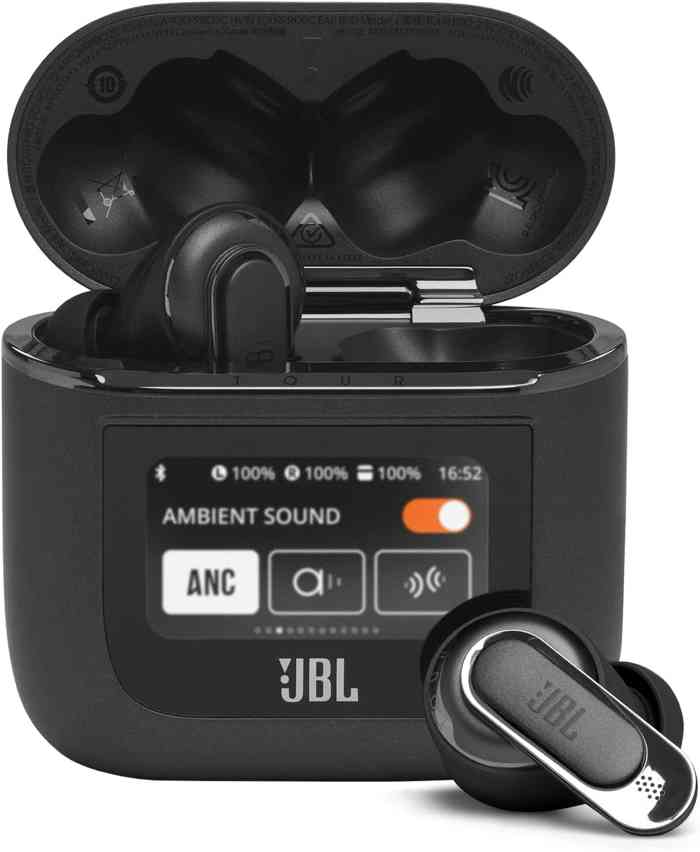 JBL Tour Pro 2 True Wireless Earbuds with LED Display